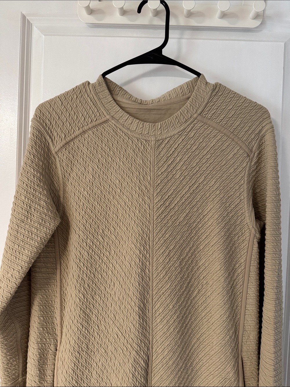 lululemon athletica Beige On- Repeat Long-Sleeve Knit Sweater Dress - Picture 7 of 9